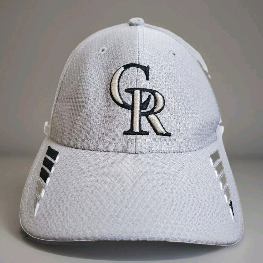 Colorado Rockies Hat 9Forty MLB Adjustable Snapback Gray Cap OSFM New Era